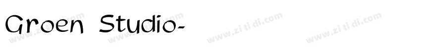 Groen Studio字体转换